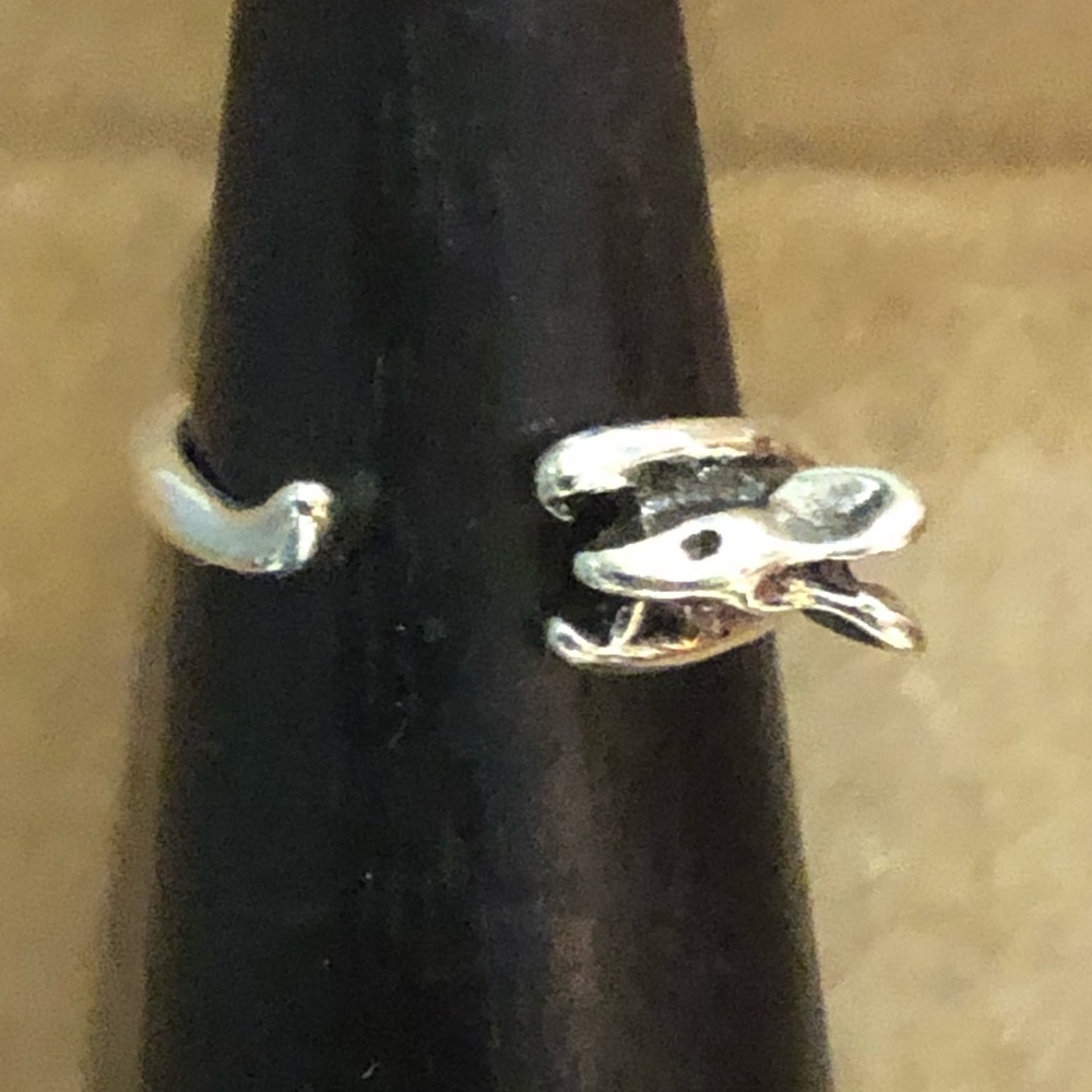 3/$40 Mouse silver tone ring